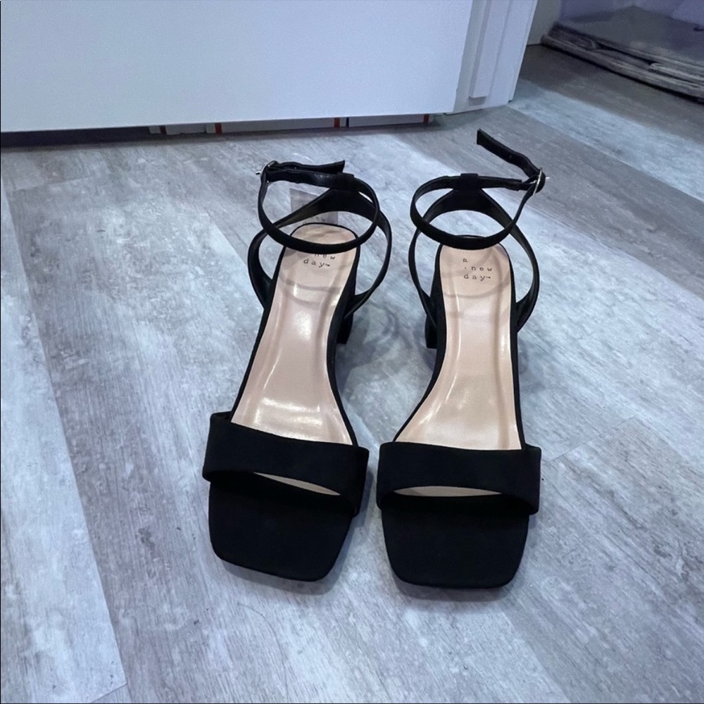 black heels